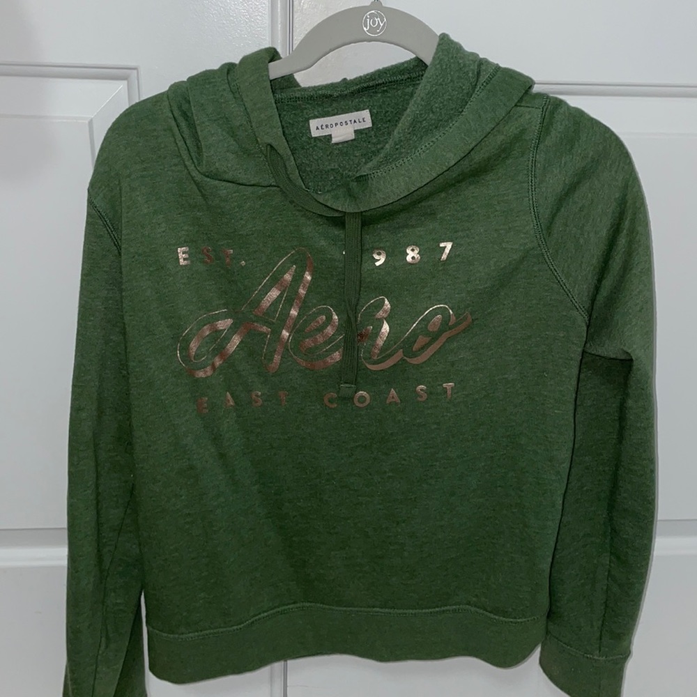 Aeropostale Green Hoodie